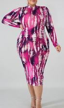 Load image into Gallery viewer, Pink Tie Dye Dress