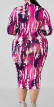 Load image into Gallery viewer, Pink Tie Dye Dress