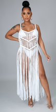 Load image into Gallery viewer, Chaka Cover up- White