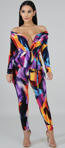 Purple Daze Pants Set