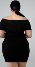 Load image into Gallery viewer, Unzip Me Body-con Black Dress