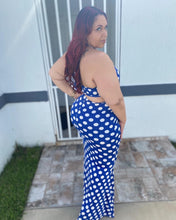 Load image into Gallery viewer, Mermaid polka dot skirt set