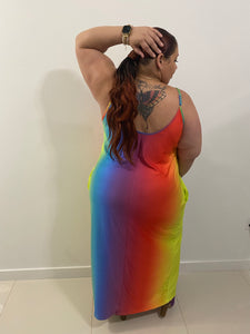 Rainbow maxi