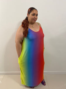 Rainbow maxi